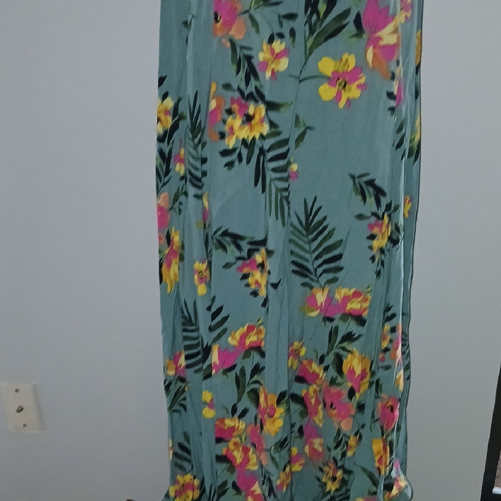 Torrid Floral Hi- Low Maxi Dress Sz 3